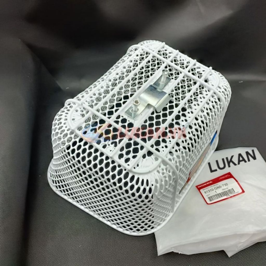 Rổ giỏ trước đựng đồ xe DREAM màu Trắng zin Thái xịn - Ảnh 7