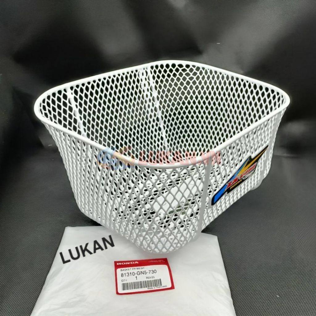 Rổ giỏ trước đựng đồ xe DREAM màu Trắng zin Thái xịn - Ảnh 8
