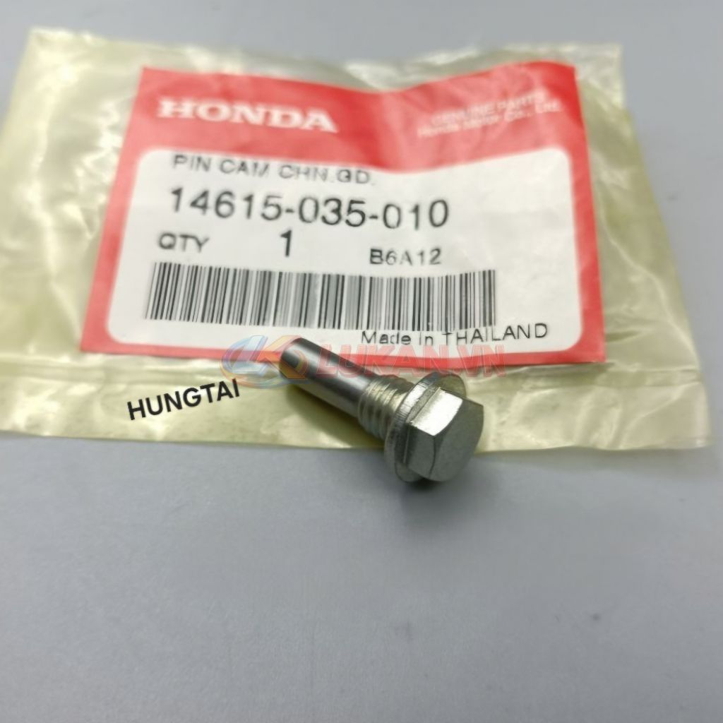 Ốc, Bu lông gắn bánh lòng xi lanh xe DREAM Thái zin Honda 14615-035-010 - Ảnh 2