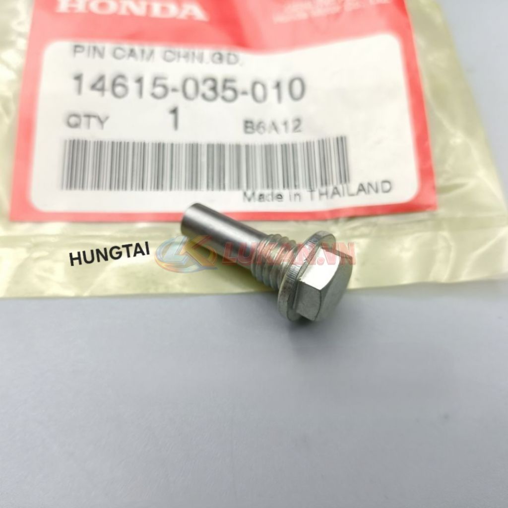 Ốc, Bu lông gắn bánh lòng xi lanh xe DREAM Thái zin Honda 14615-035-010