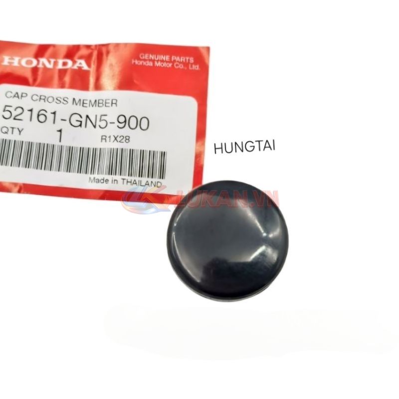 Nút, nắp bịt lỗ càng gắp, gấp sau xe DREAM Thái zin Honda 52161-GN5-900 - Ảnh 2