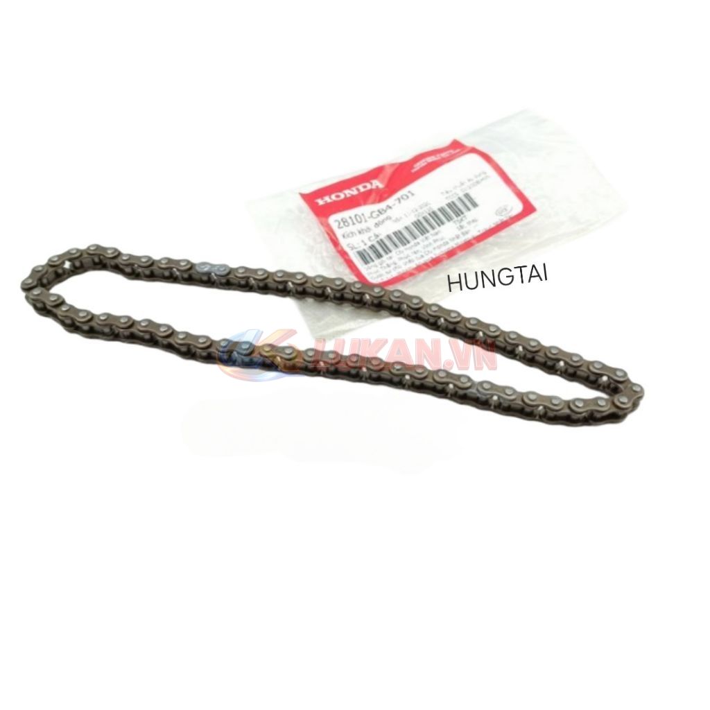 Sợi sên, xích nhông đề khởi động DREAM, WAVE, FUTURE 1... 62 mắt zin Honda 28101-GB4-701 - Ảnh 3