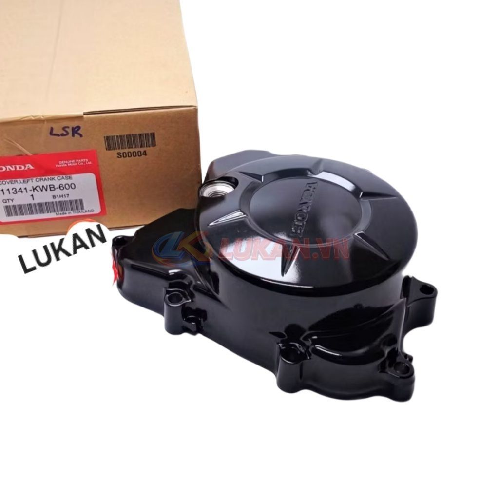 Nắp máy trái, lốc đề lửa điện WAVE S110, RSX, A110... Đen zin Honda 11341-KWB-600 - Ảnh 7