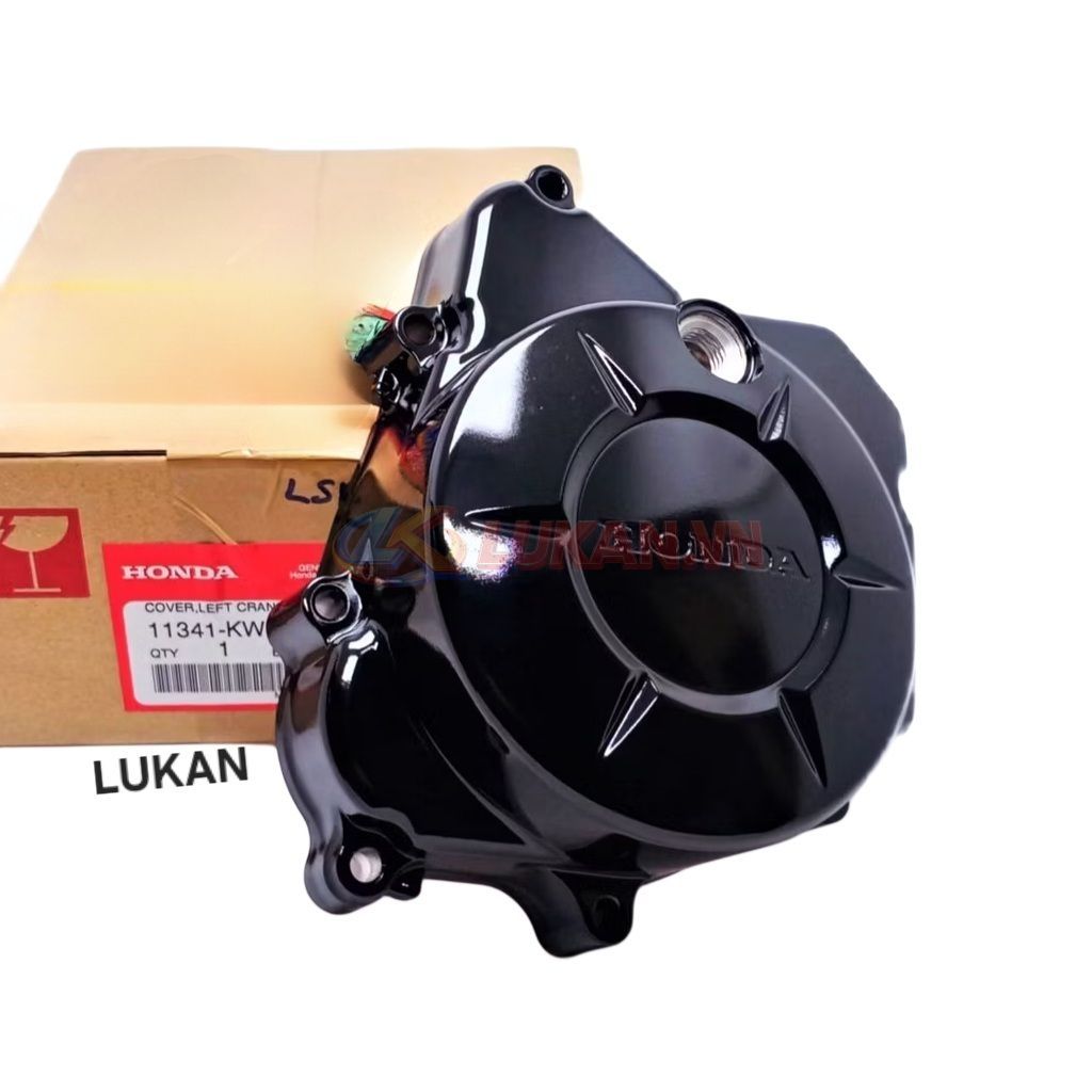 Nắp máy trái, lốc đề lửa điện WAVE S110, RSX, A110... Đen zin Honda 11341-KWB-600 - Ảnh 8