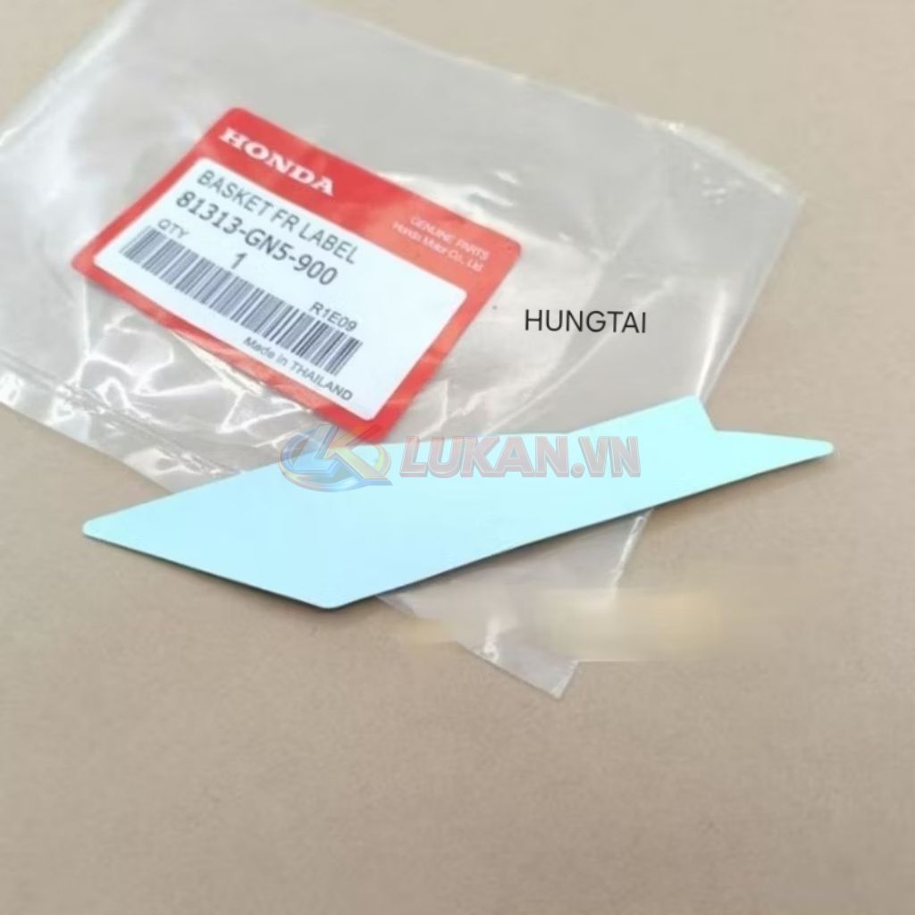Tem dán rổ, giỏ đựng đồ xe DREAM Thái zin chính hãng - Ảnh 4