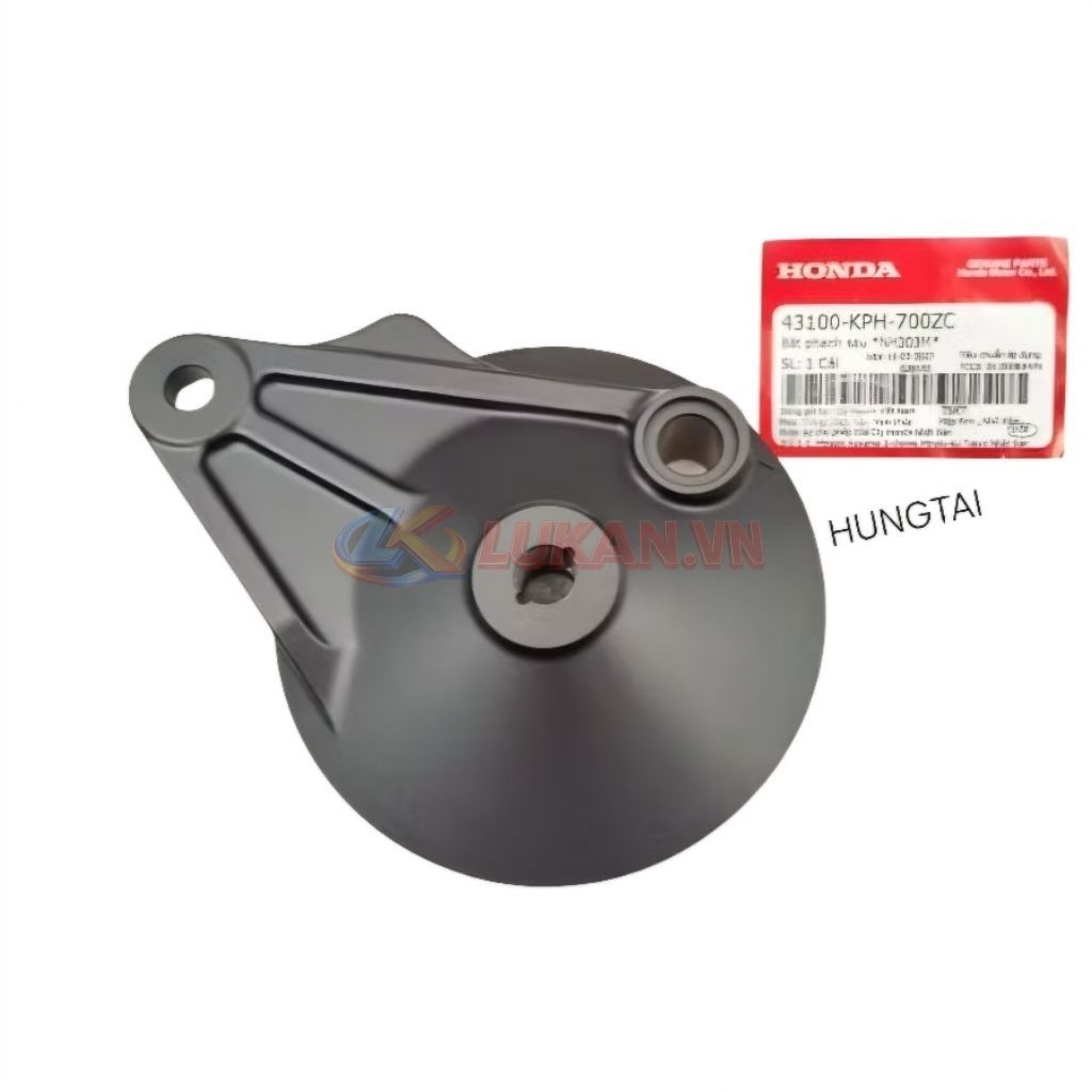 Pass giữ má đùm sau phanh WAVE S110, RSX, BLADE, FUTURE 125... đen zin Honda 43100-KPH-700ZC - Ảnh 4
