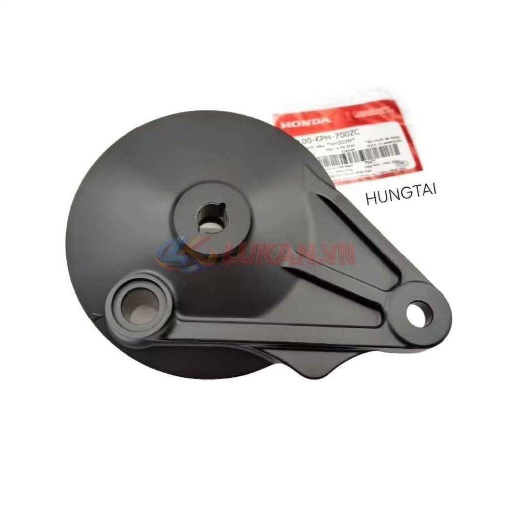 Pass giữ má đùm sau phanh WAVE S110, RSX, BLADE, FUTURE 125... đen zin Honda 43100-KPH-700ZC