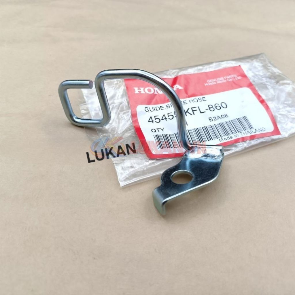 Pass khung kẹp dây dầu, chữ C xe WAVE Thái 110, FUTURE 1 zin Honda 45455-KFL-860 - Ảnh 3