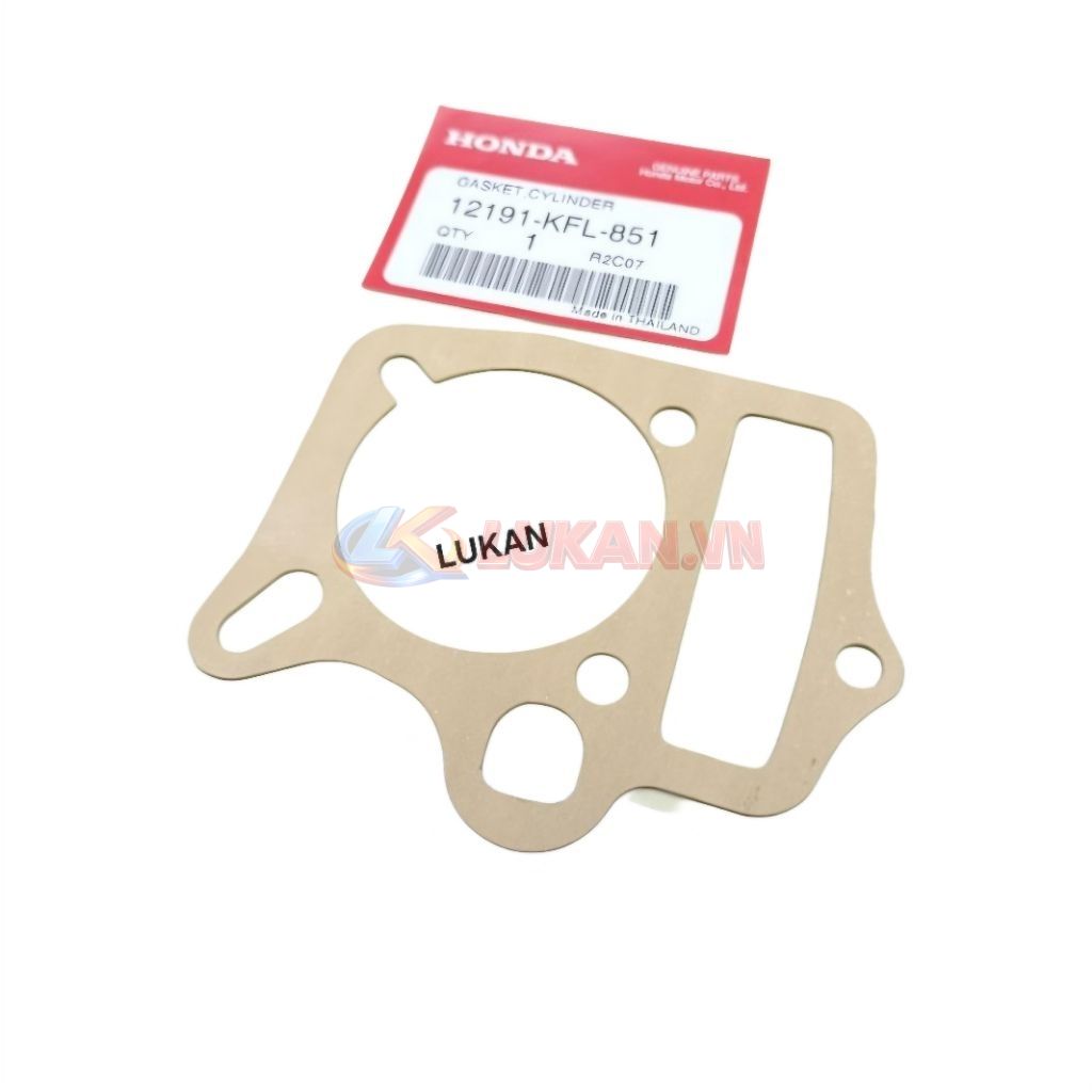 Gioăng, ron chân lòng hơi xi lanh WAVE Thái 110, FUTURE 1... zin 12191-KFL-851, 53101-KFL-860 - Ảnh 4