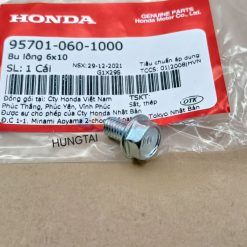 Ốc, bu lông kèn, còi xe DREAM, WAVE, FUTURE... 6x10 zin Honda 95701-060-1000