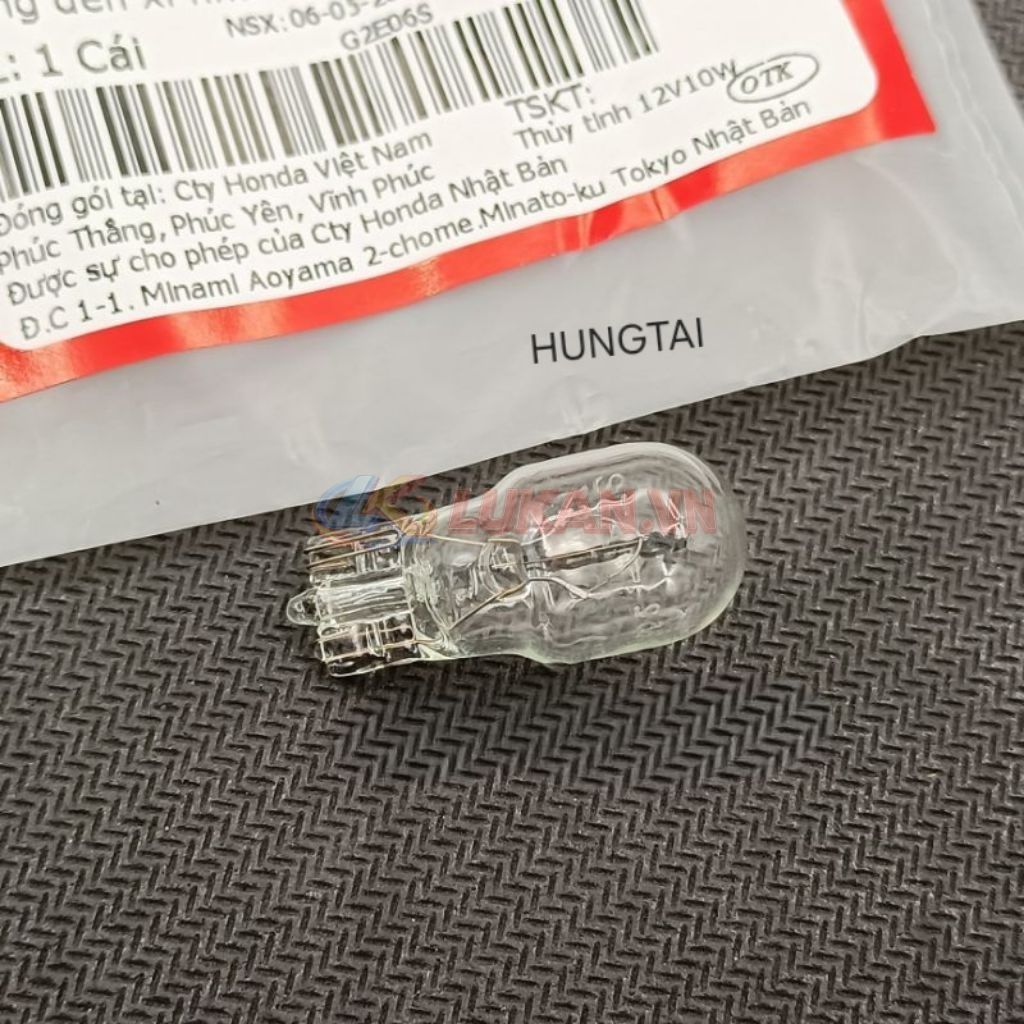 Bóng đèn xi nhan 12V10W xe máy Honda, DREAM, WAVE, FUTURE... zin 34905-GM9-003