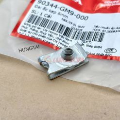 Đai ốc kẹp hộp đựng bình ắc quy DREAM, WAVE, FUTURE... 6mm zin 90344-GM9-000
