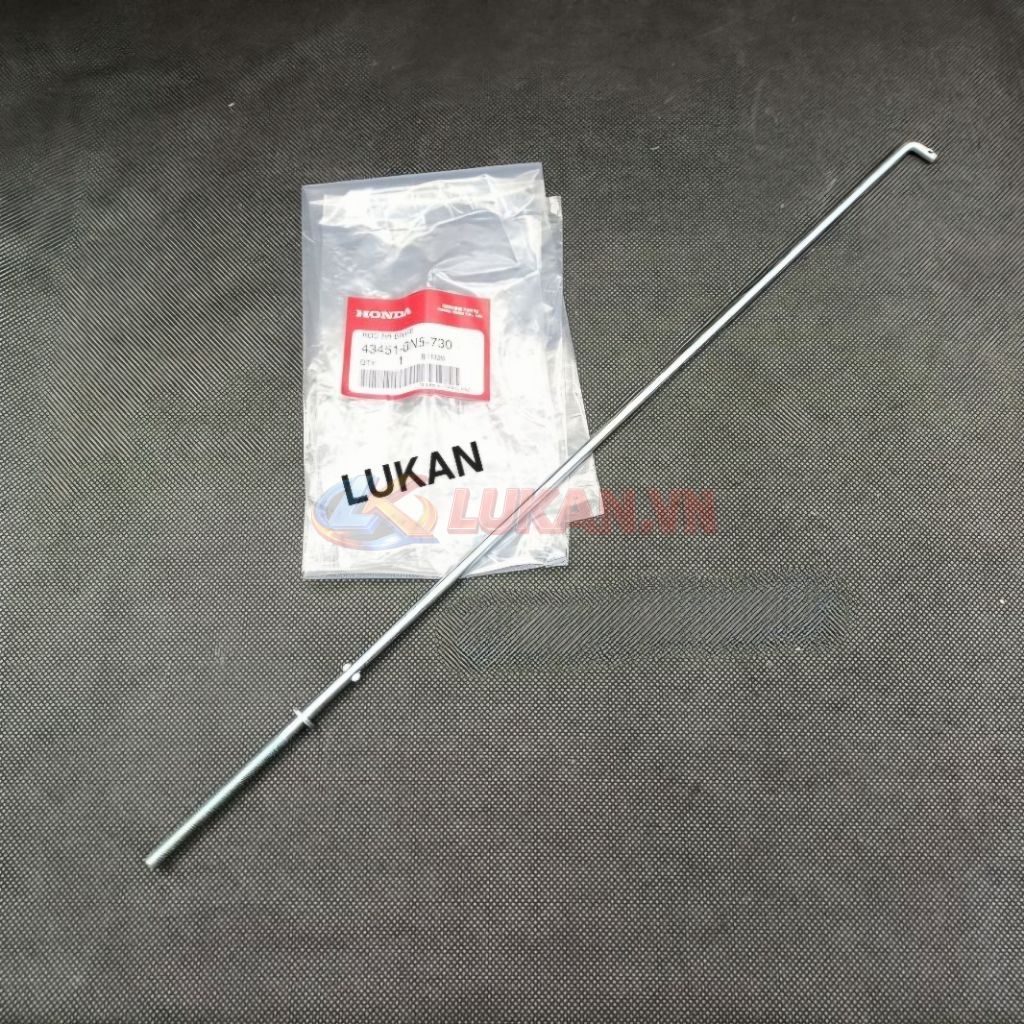 Cây đũa thắng, phanh sau xe DREAM Lùn zin Honda 43451-GN5-730 - Ảnh 4