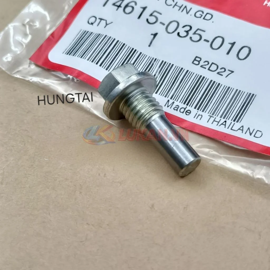 Ốc bắt bánh lòng hơi, xi lanh DREAM, WAVE, FUTURE.... zin Thái 14615-035-010 - Ảnh 4
