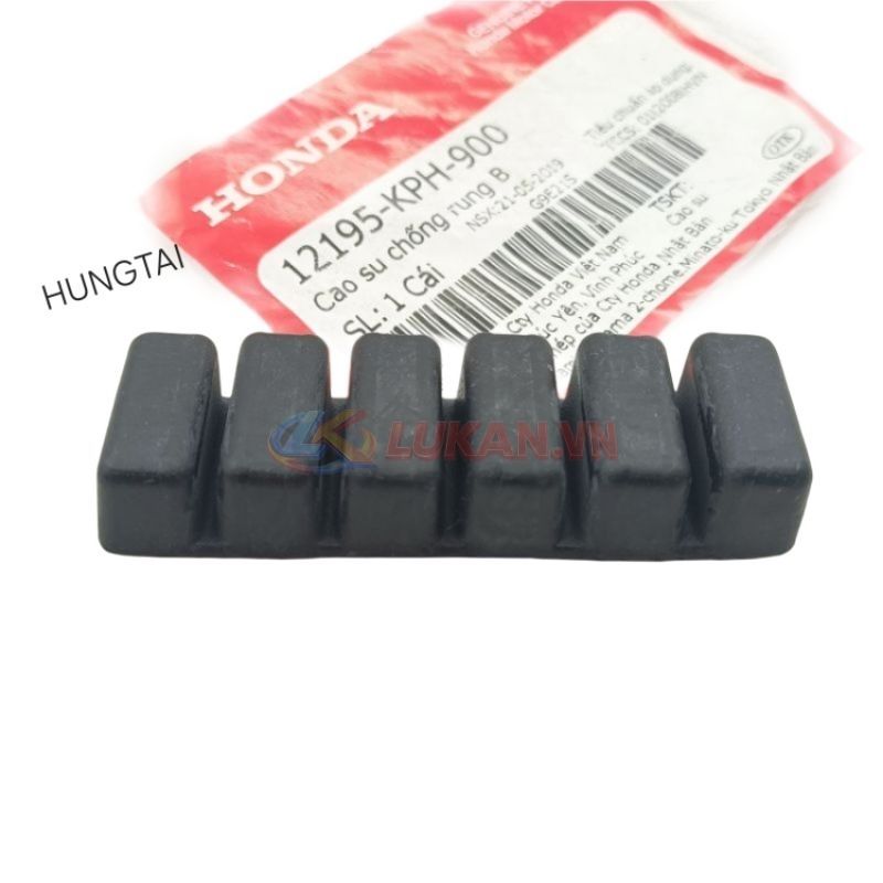 Cao su chống rung B lòng hơi xi lanh FUTURE 2, NEO, X 125... zin Honda 12195-KPH-900 - Ảnh 4
