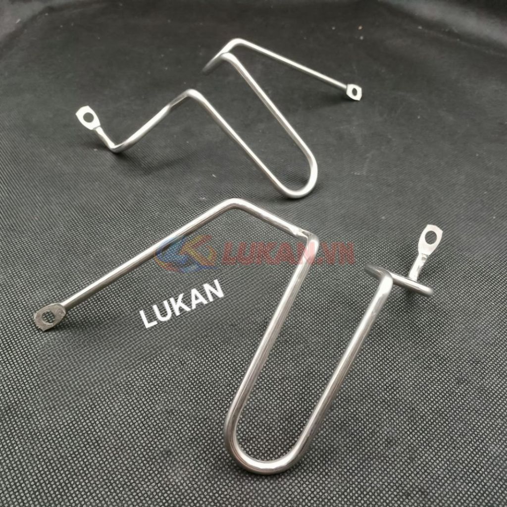 Cặp khung inox bảo vệ lốc, nắp máy xe DREAM Thái.... - Ảnh 3