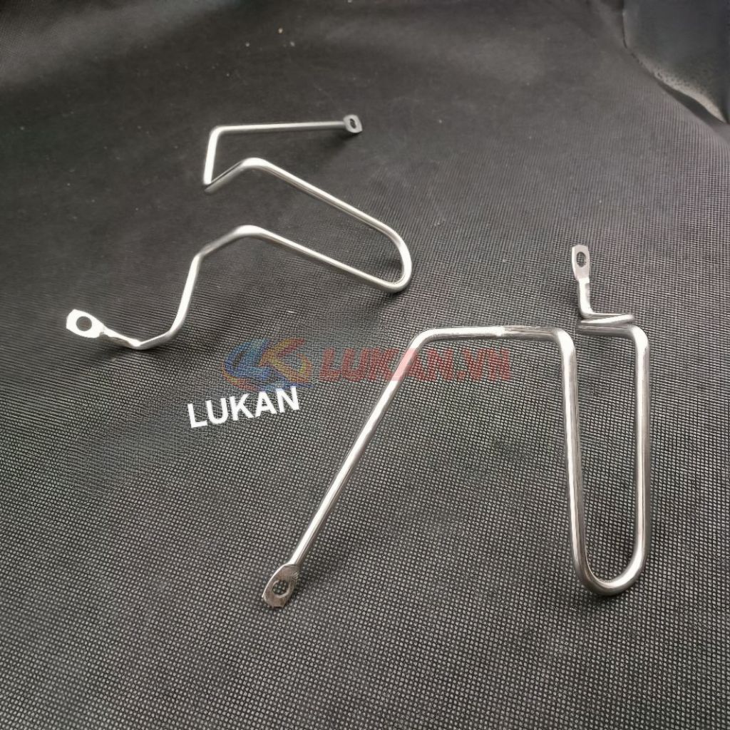 Cặp khung inox bảo vệ lốc, nắp máy xe DREAM Thái.... - Ảnh 6