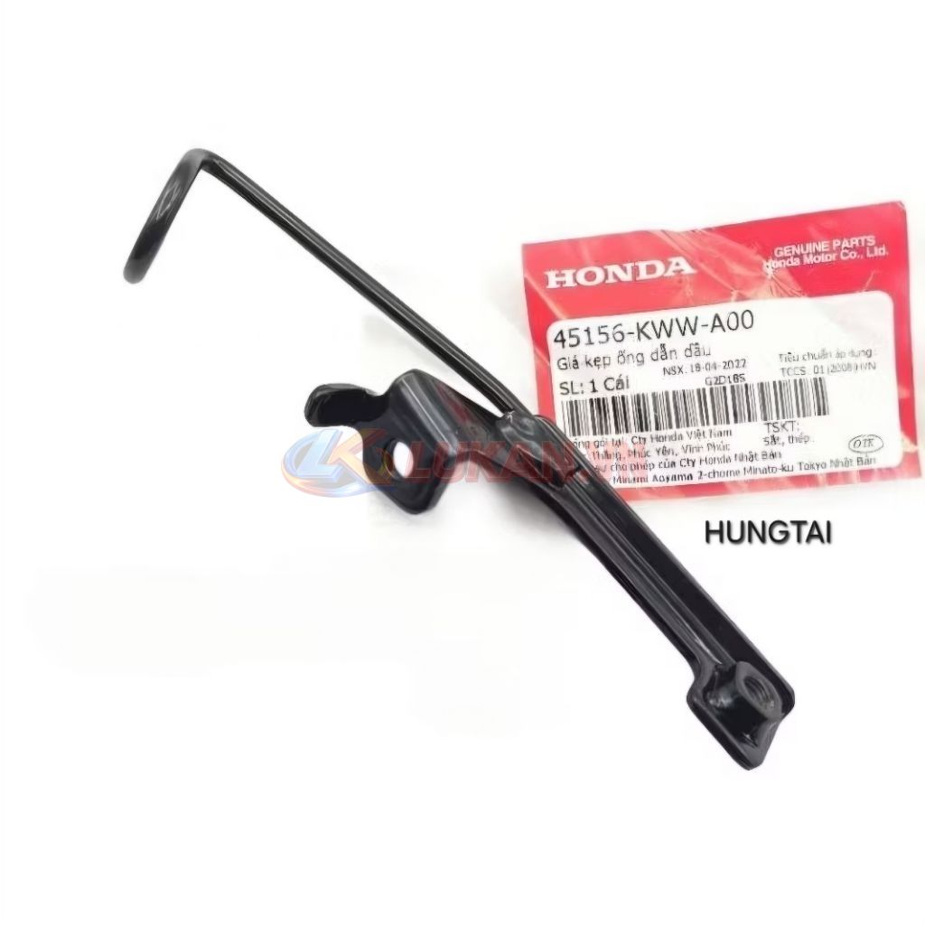 Pass kẹp ống dẫn, sợi dây dầu phanh WAVE S110, RSX... zin Honda 45156-KWW-A00 - Ảnh 3