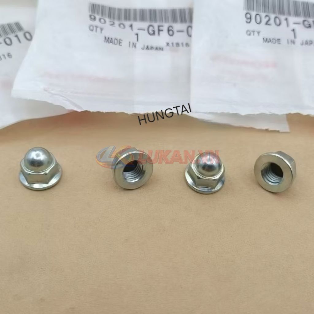 Bộ 4 ốc nắp đầu bò quylat xe DREAM Thái zin Honda Japan 90201-GF6-010 - Ảnh 5