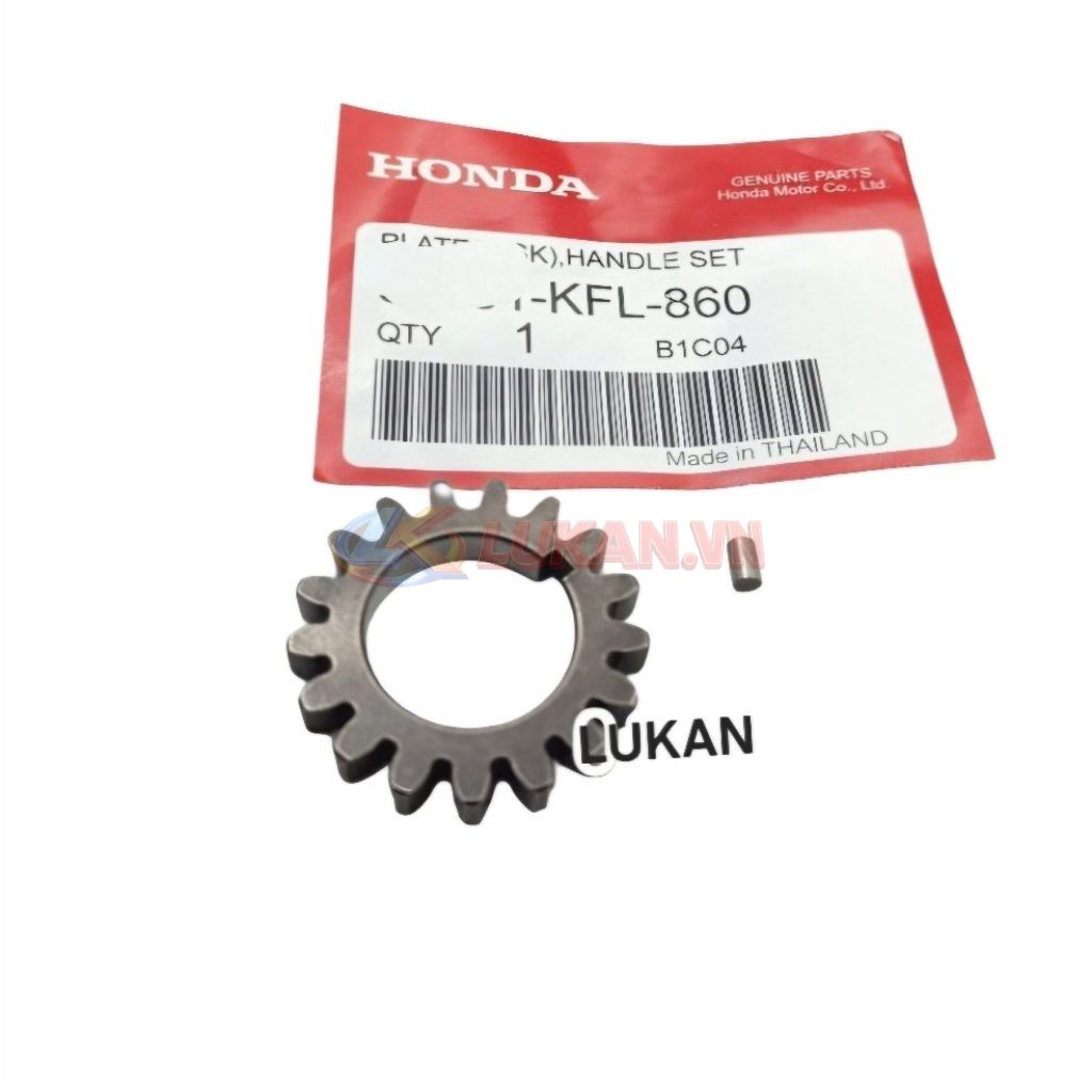 Nhông dên, bánh răng bơm nhớt rời WAVE Thái 110, FUTURE 1.... zin 15341-KFL-850 - Ảnh 3