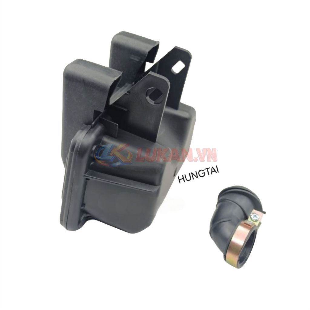Hộp pô e, bao tử, lọc gió 50cc xe độ DREAM, WAVE, CUB, SIRIUS... - Ảnh 4