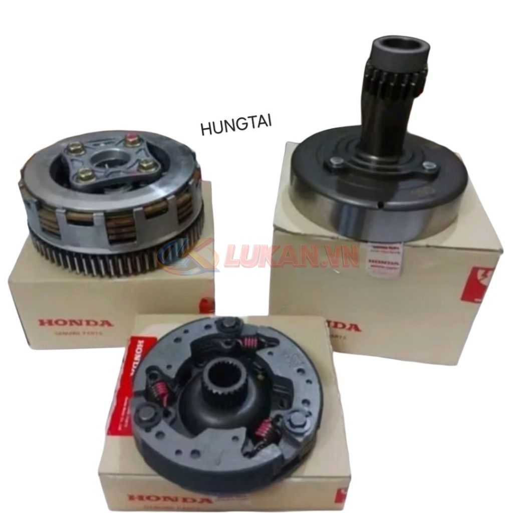 Bộ nhông, chuông bố nồi côn ly hợp xe DREAM Thái zin Honda xịn - Ảnh 2