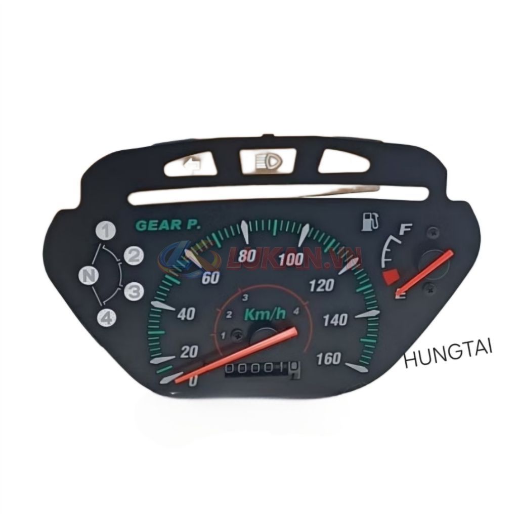 Lõi ruột mặt đồng hồ công tơ mét WAVE AlPHA, ZX zin Honda - Ảnh 2