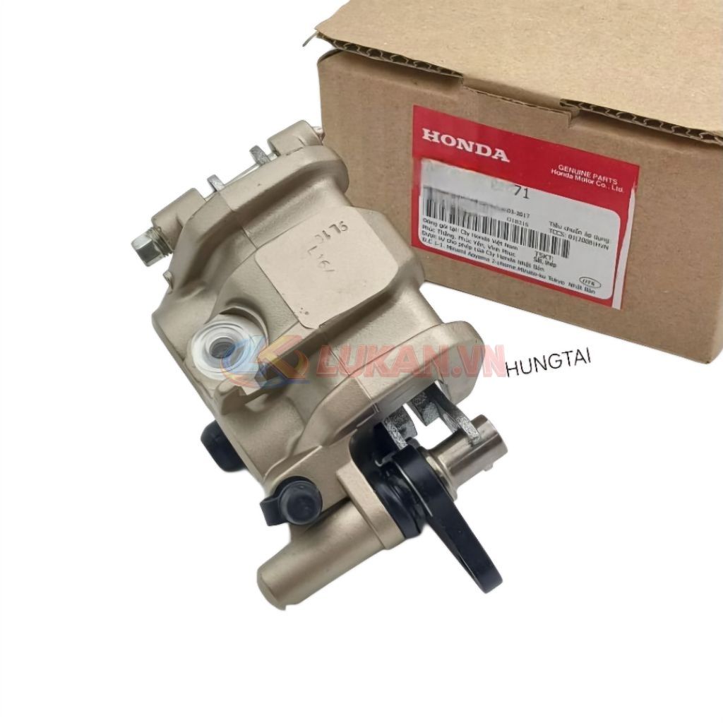 Heo dầu phanh, thắng 2 pis vàng WAVE RS, S100, RSX... zin Honda - Ảnh 2