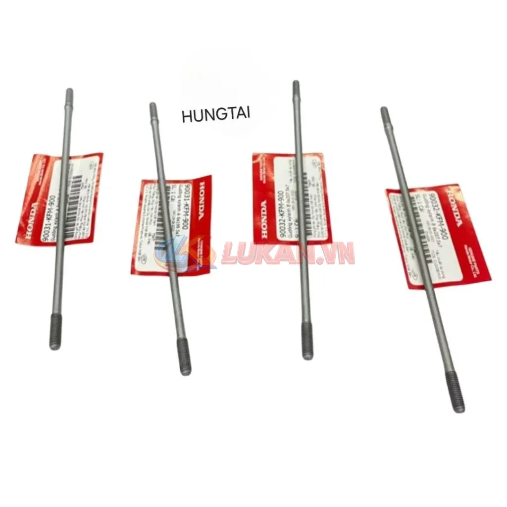 Bộ 4 cây bù rong, đũa đầu lòng Super DREAM, WAVE ALPHA, RS, S100..... zin 90032-KFM-900, 90311-KFM-900 - Ảnh 2