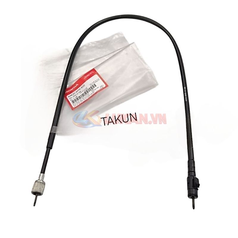 Dây công tơ mét, đồng hồ Super DREAM, WAVE ALPHA.... đầu gài, dẹp zin Honda 44830-KFM-900 - Ảnh 4