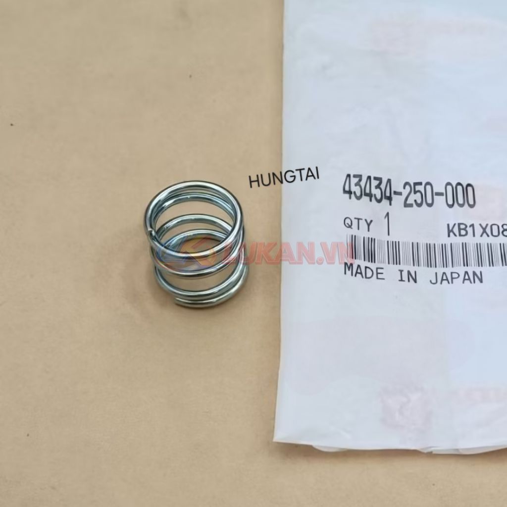 Lò xo pass cây chữ Y má phanh đùm sau xe DREAM Thái zin Honda 43434-250-000 - Ảnh 3