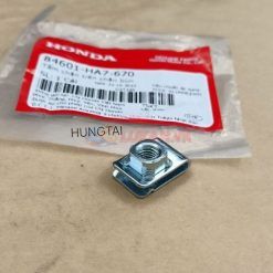 Ốc chặn, pass kẹp dè nhựa chắn bùn WAVE A, ALPHA, RS, S100... zin 84601-HA7-670