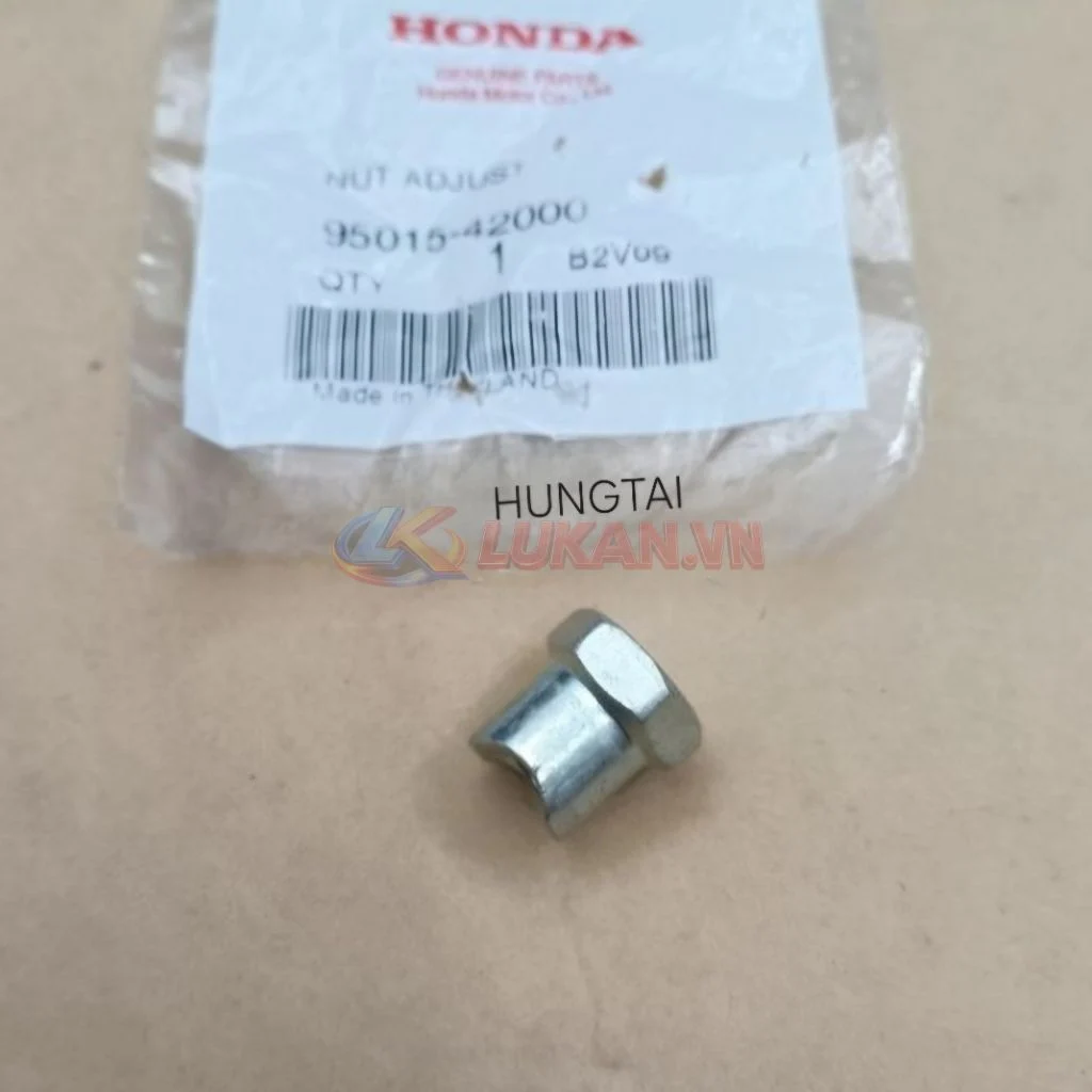 Ốc, tán điều chỉnh phanh, thắng xe DREAM, WAVE... zin Honda Thái 95010-42000 - Ảnh 3