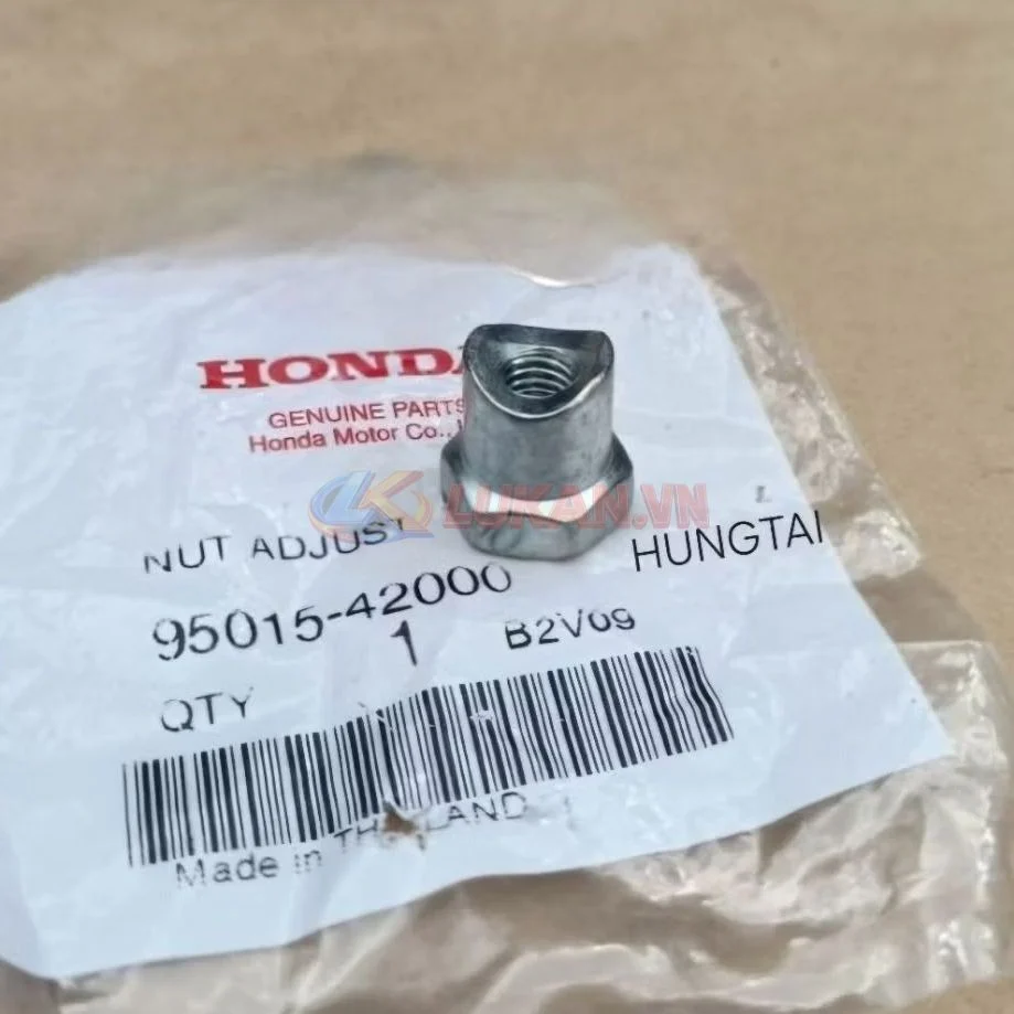 Ốc, tán điều chỉnh phanh, thắng xe DREAM, WAVE... zin Honda Thái 95010-42000