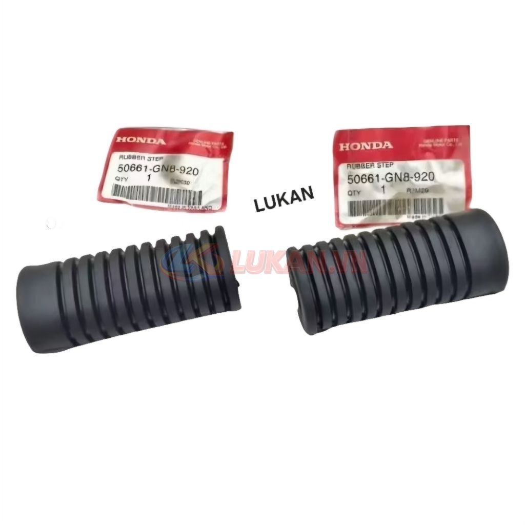 Cặp cao su gác chân giữa xe DREAM, WAVE..... zin Thái chuẩn xịn 50661-GN8-920 - Ảnh 2