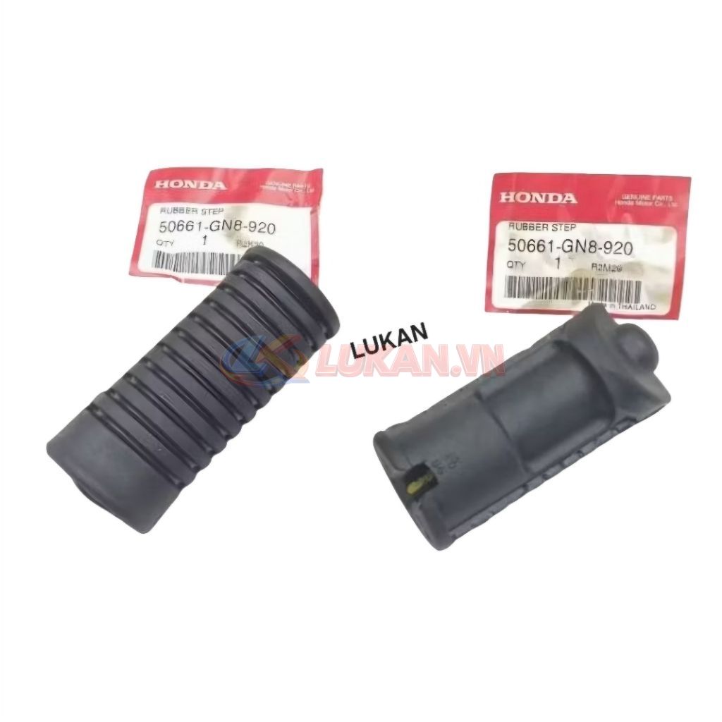 Cặp cao su gác chân giữa xe DREAM, WAVE..... zin Thái chuẩn xịn 50661-GN8-920 - Ảnh 3