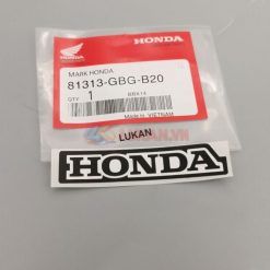 Tem dán rổ, giỏ trước xe Super DREAM zin chính hãng
