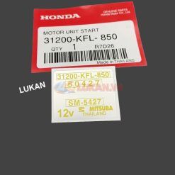 Tem dán củ motor đề khởi động xe WAVE Thái 110 zin Honda 31200-KFL-850