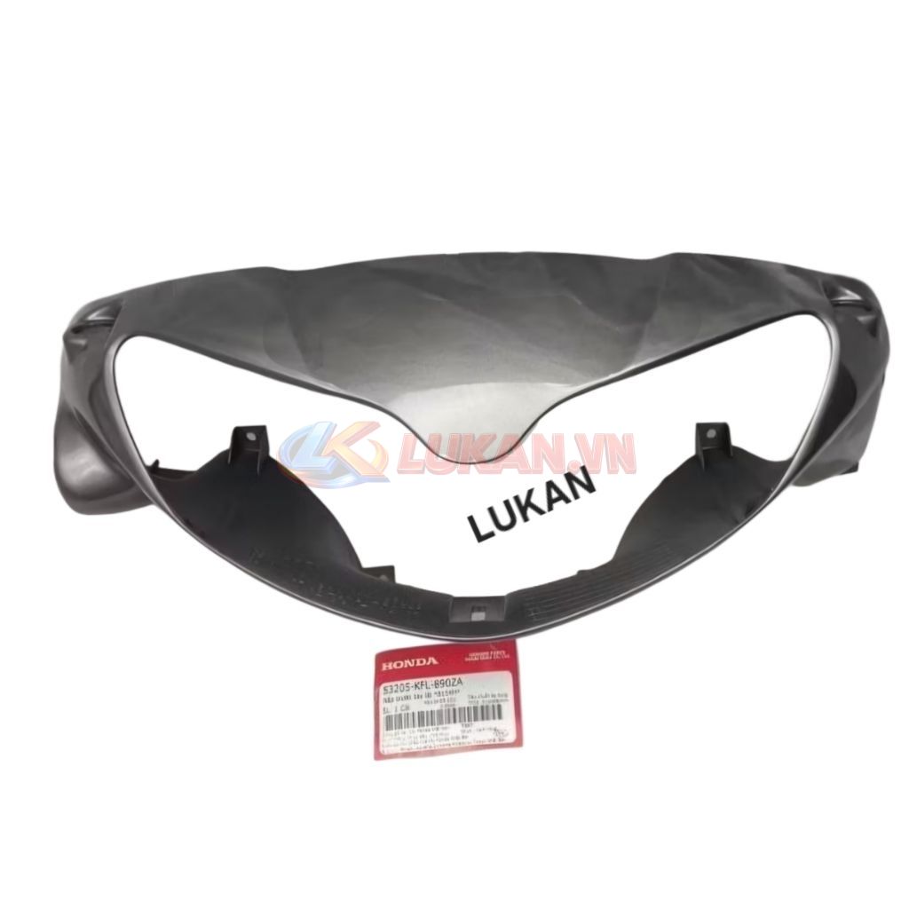 Ốp nhựa võ đầu đèn trước FUTURE 1 Xám chuột zin Honda 53205-KFL-890ZA - Ảnh 2