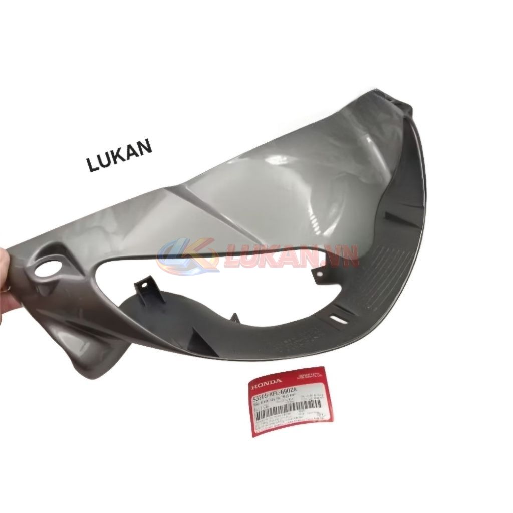 Ốp nhựa võ đầu đèn trước FUTURE 1 Xám chuột zin Honda 53205-KFL-890ZA - Ảnh 3