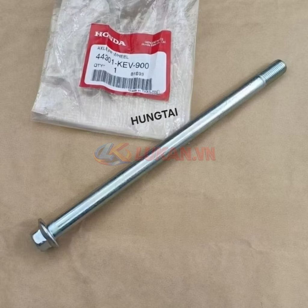 Trục cốt đùm bánh trước xe WAVE Thái zin Honda 44301-KEV-900 - Ảnh 3