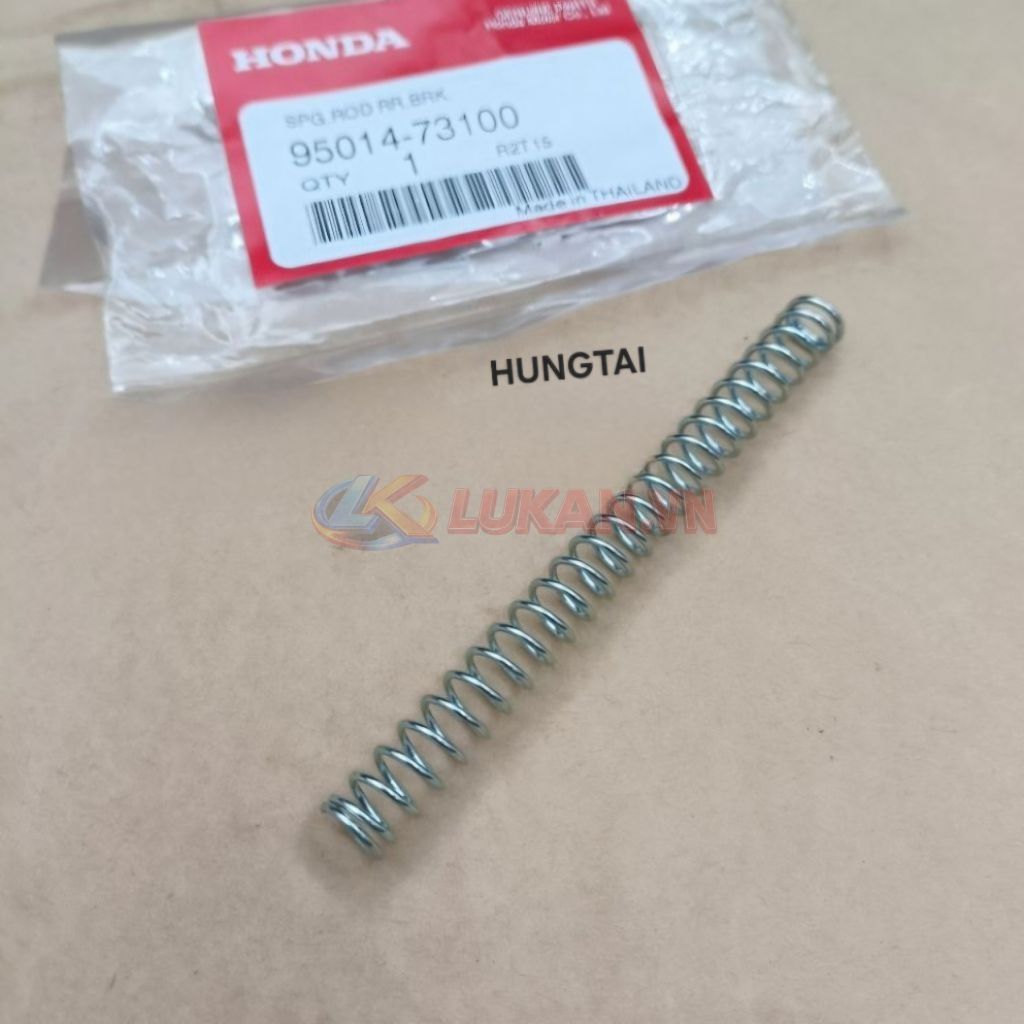 Lò xo đũa phanh, thắng xe DREAM, WAVE... zin Honda thái 95014-73100