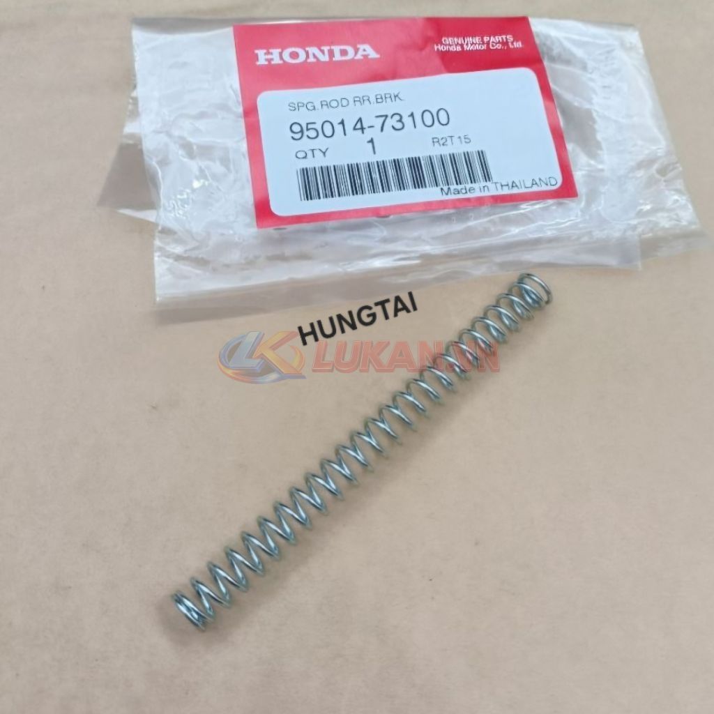 Lò xo đũa phanh, thắng xe DREAM, WAVE... zin Honda thái 95014-73100 - Ảnh 3