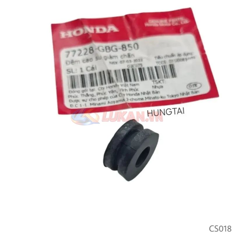 Cao su đệm bửng, yếm WAVE, FUTURE NEO 125... zin Honda 77228-GBG-850 - Ảnh 4