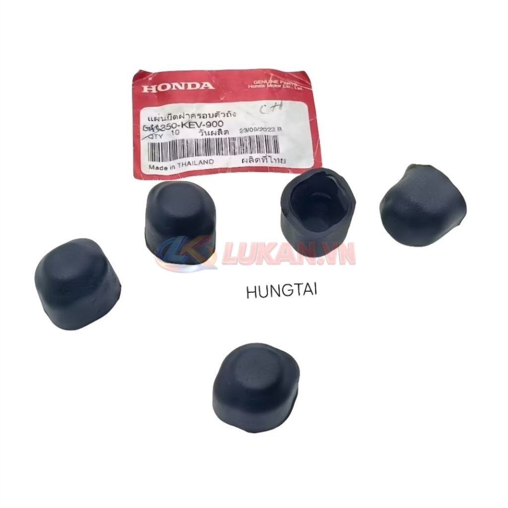 1 Nắp cao su chụp đầu ốc, tán cốt bánh xe máy Honda 11350-KEV-900