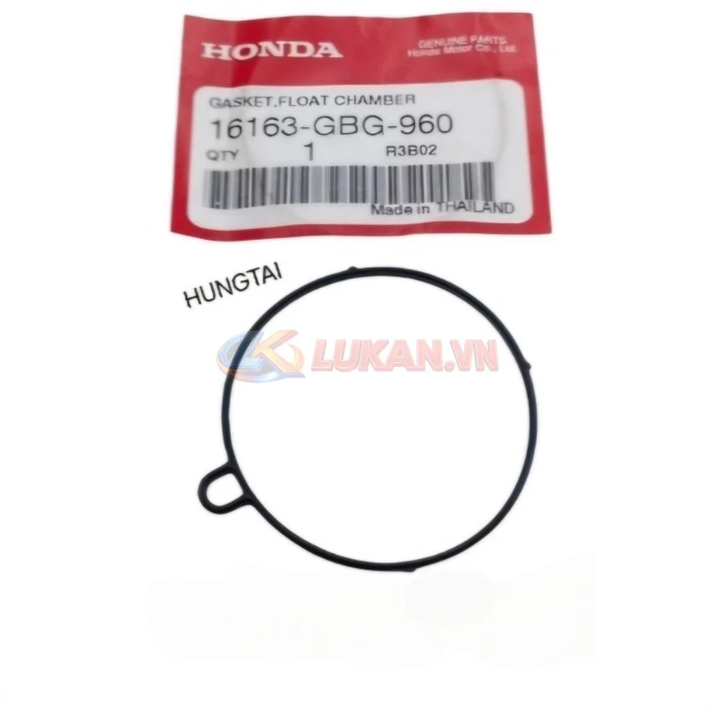 Gioăng, ron sin chén bình xăng con DREAM, WAVE, FUTURE... zin Honda 16163-GBG-960