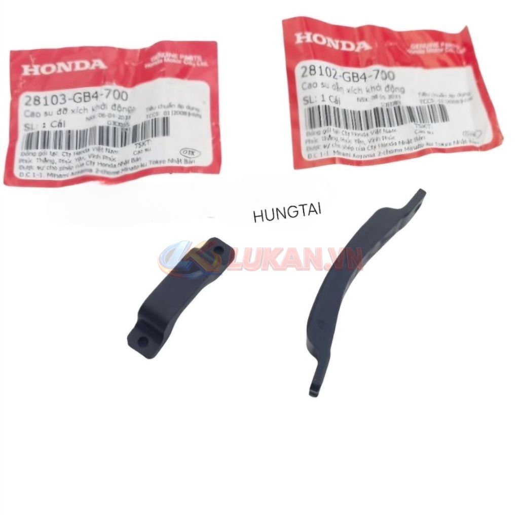 Cao su đỡ sên, xích nhông đề khởi động DREAM, WAVE, FUTURE... zin Honda 28103-GB4-700, 28102-GB4-700 - Ảnh 2