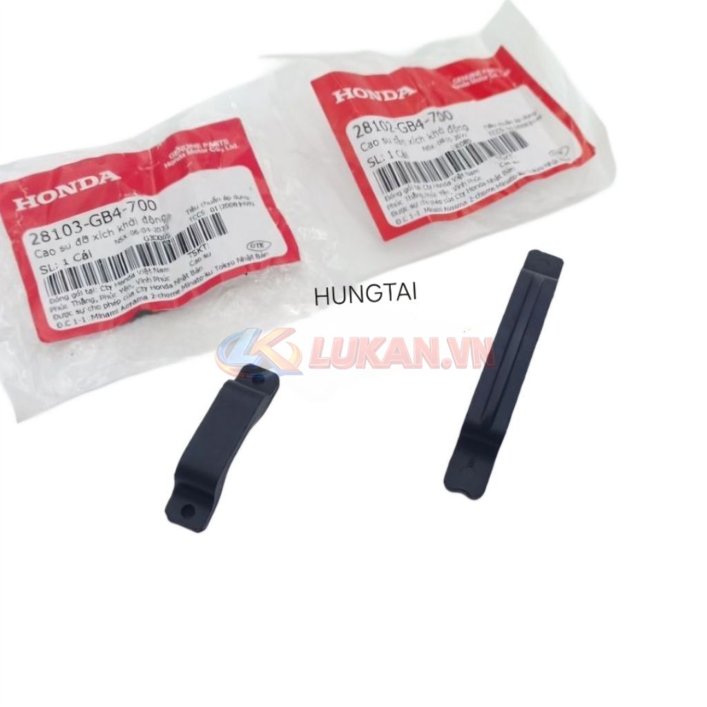 Cao su đỡ sên, xích nhông đề khởi động DREAM, WAVE, FUTURE... zin Honda 28103-GB4-700, 28102-GB4-700 - Ảnh 3
