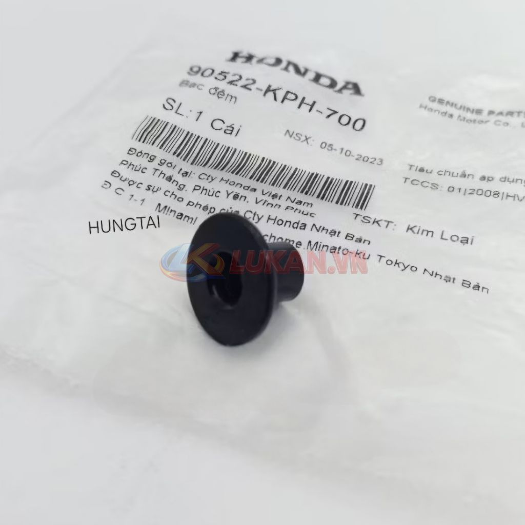Bạc, ắc đệm khâu bửng yếm WAVE, FUTURE NEO 125... zin 90522-KPH-700 - Ảnh 2
