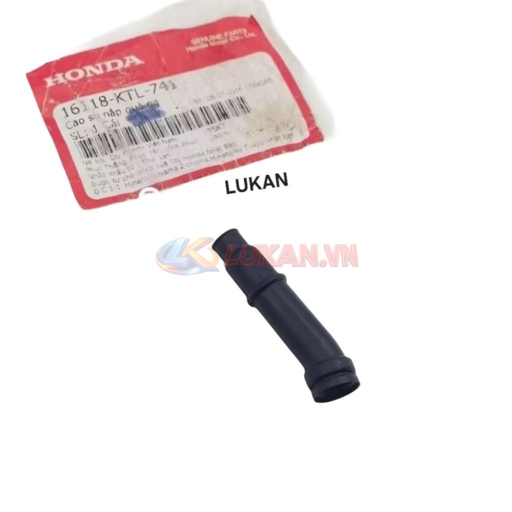 Cao su nắp dây ga, bình xăng con WAVE A, RS, S100, RSX... zin 16118-KTL-741 - Ảnh 4
